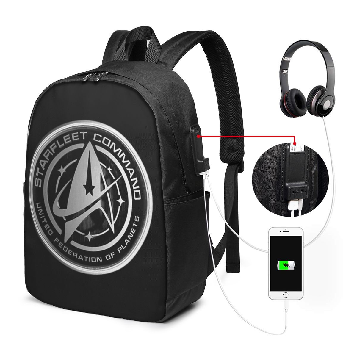 Books - حقيبة ظهر لسلسلة ستار تريكس الخيالية