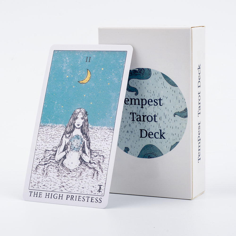 Tarot Deck With Guidebook - سطح السفينة العاصفة من التاروت تحت