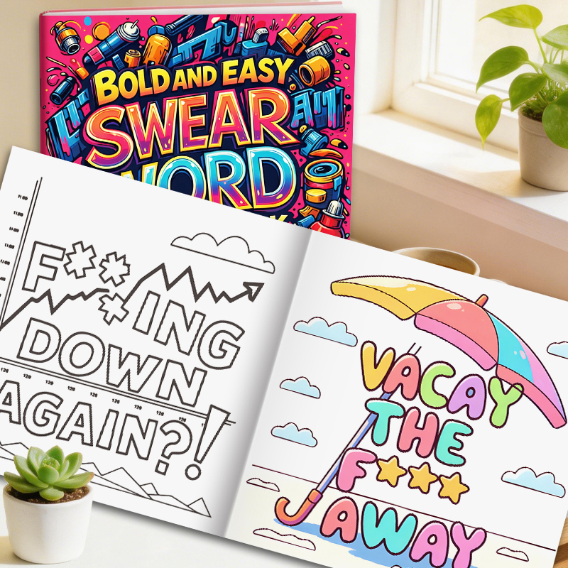 كتاب تلوين للكبار بتصاميم مبتك - مراجعة Adult Coloring Book Stress Relief وسعره