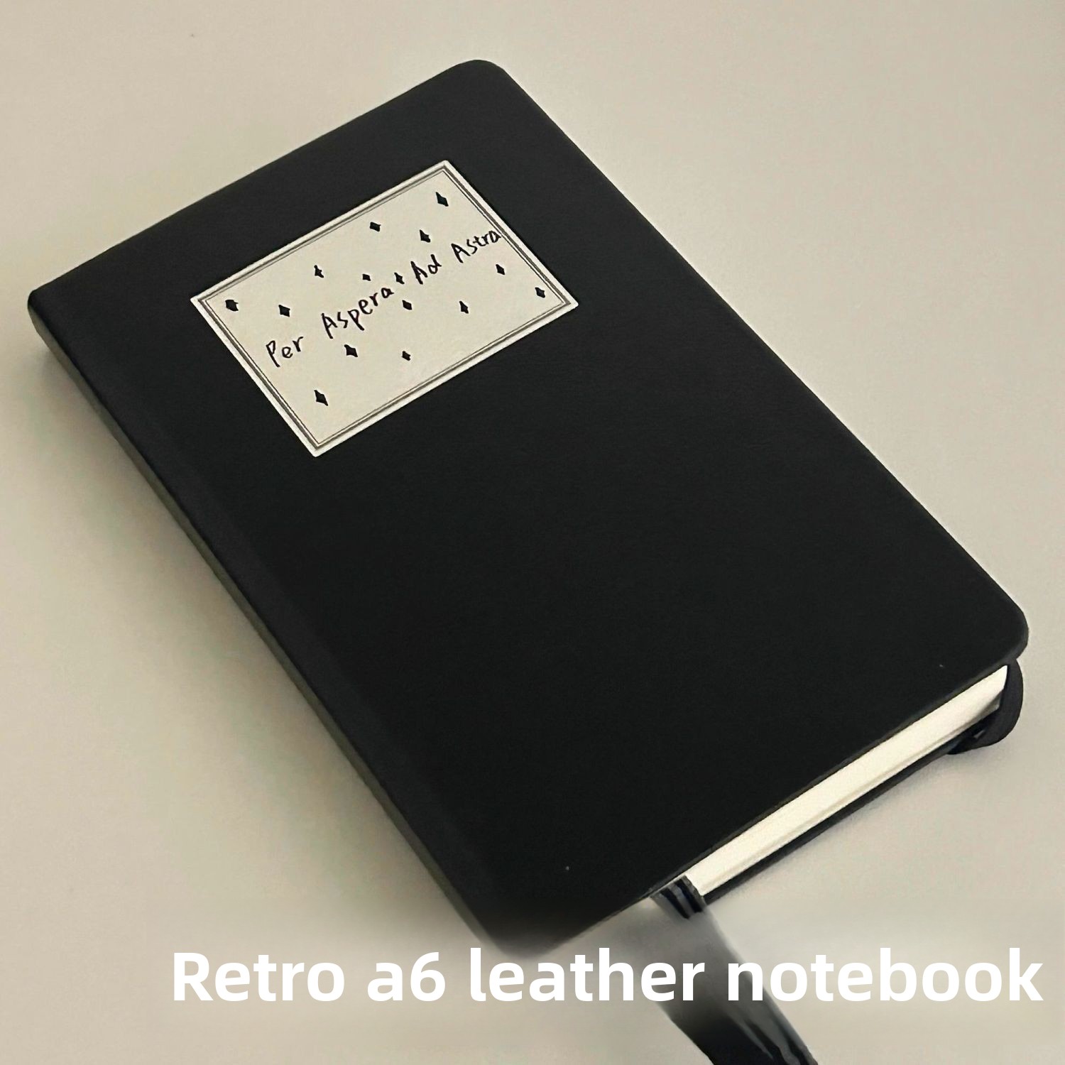 دفتر يوميات جلدي أسود عتيق مقا - مراجعة Vintage Leather Journal Notebook وسعره