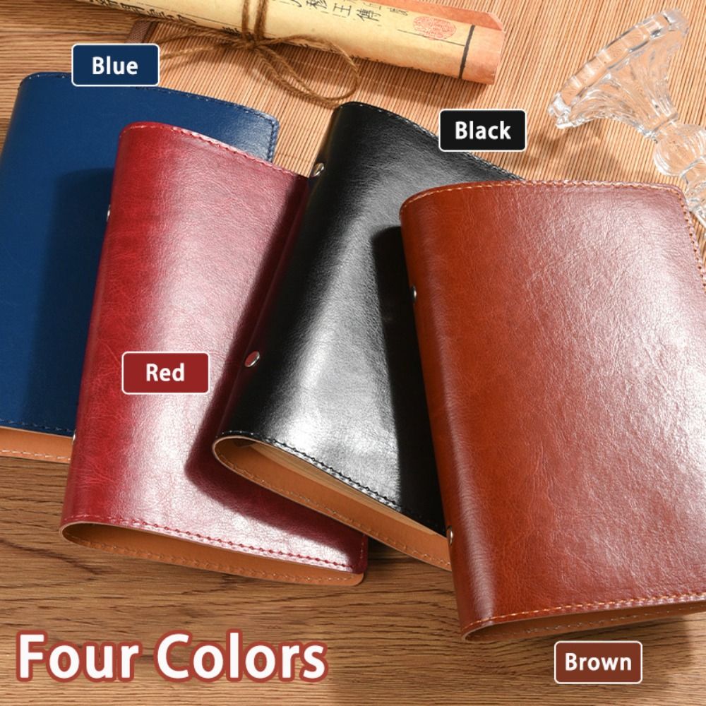 دفتر ملاحظات جديد A5/A6 بغلاف  - مراجعة Vintage Leather Journal Notebook وسعره