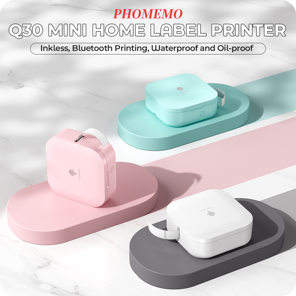 【جديد】طابعة ملصقات صغيرة Phome - مراجعة Mini Pocket Thermal Printer Paper Roll وسعره