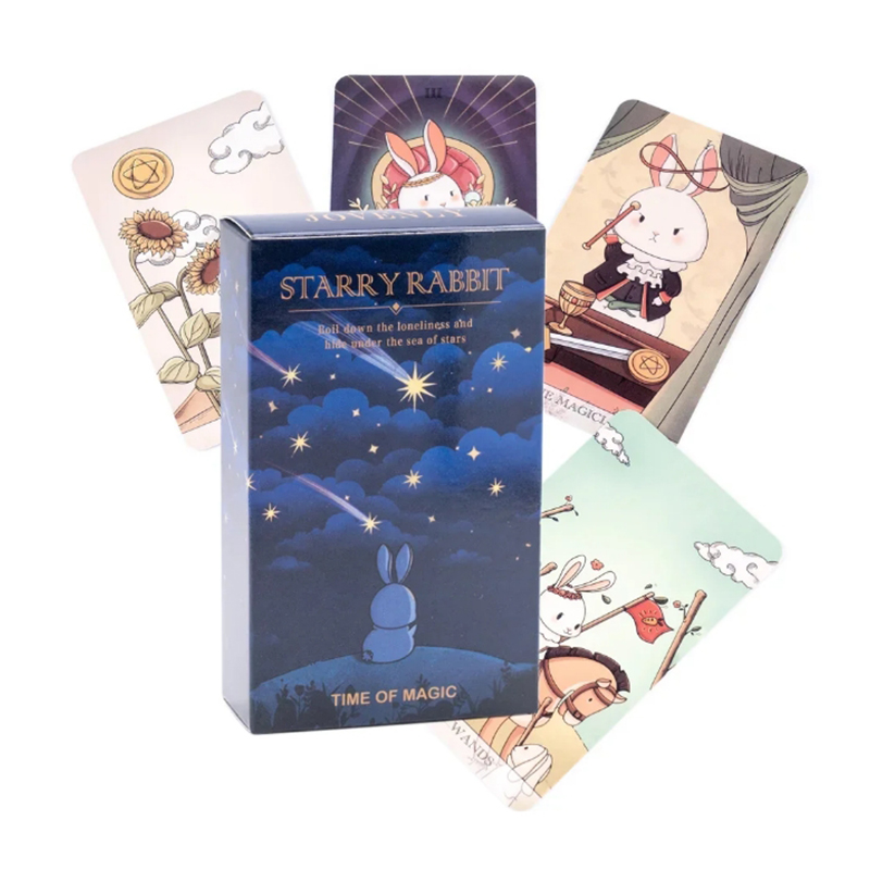 بطاقات التارو الأرنب المرصعة ب - مراجعة Tarot Deck With Guidebook وسعره