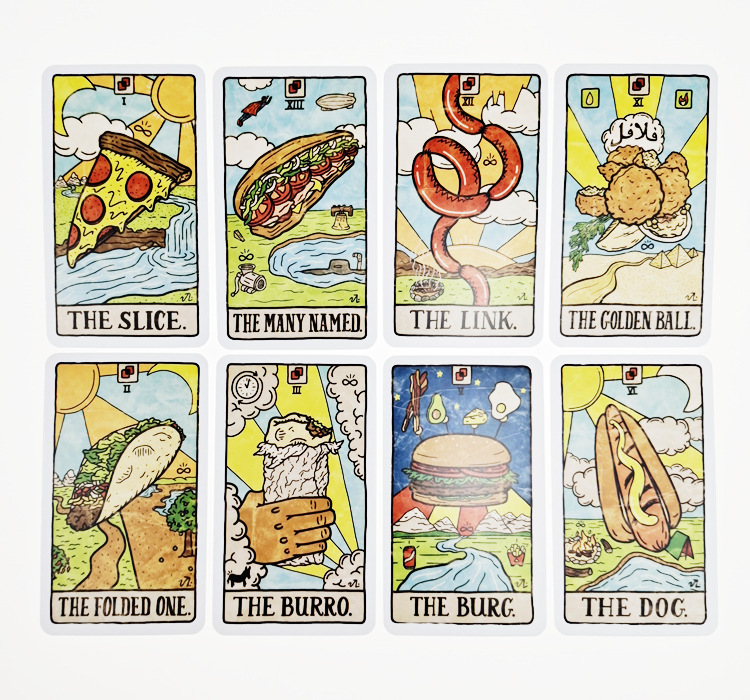 جديد 78 مصور الغذاء والشراب بط - مراجعة Tarot Deck With Guidebook وسعره