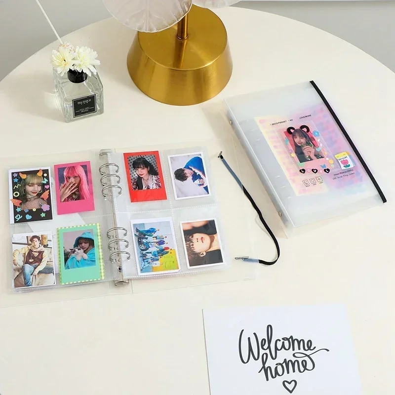 A5 الموثق Photocards حامل Kpop - مراجعة Kpop Photo Card Binder 3 Inch وسعره