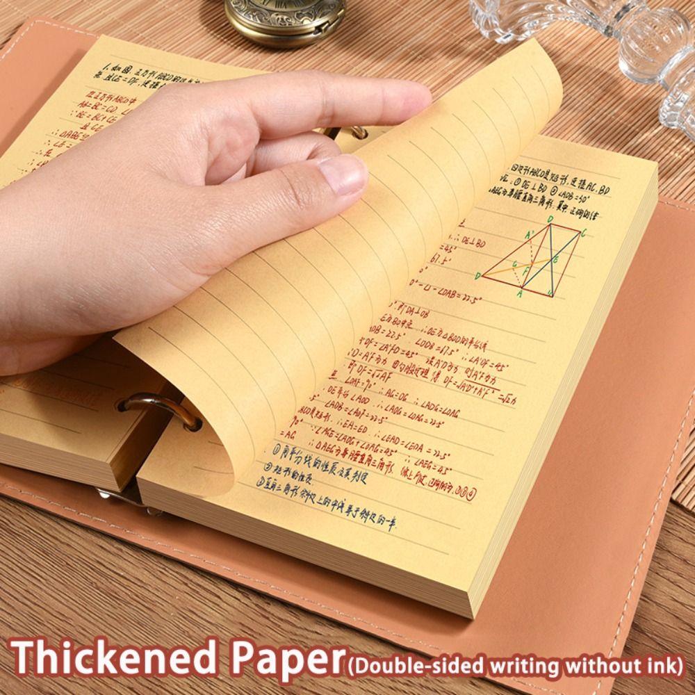 دفتر ملاحظات كلاسيكي A5/A6 بأو - مراجعة Vintage Leather Journal Notebook وسعره