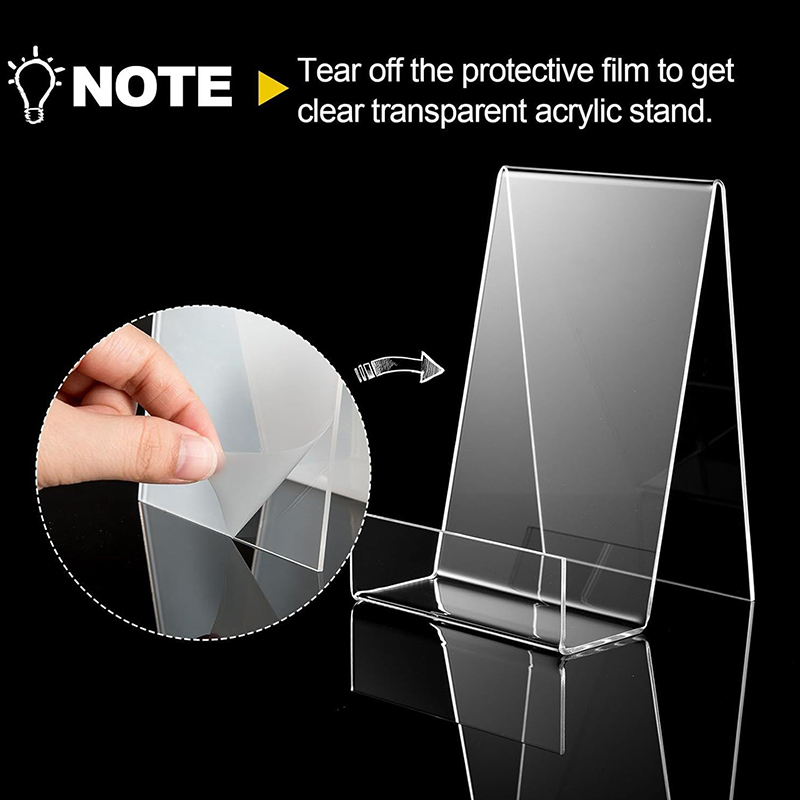 حامل كتب كوميك من الأكريليك ال - مراجعة Clear Acrylic Book Stand Holder وسعره